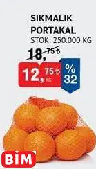 SIKMALIK PORTAKAL